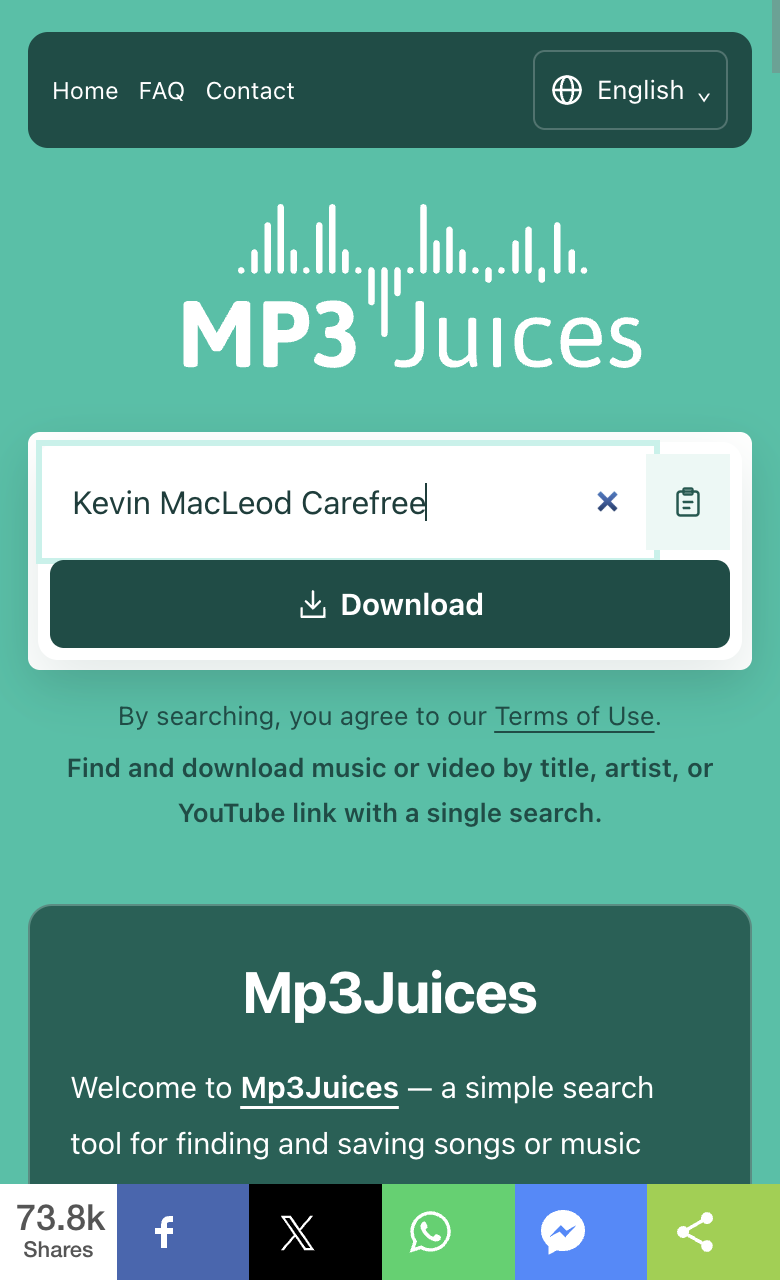 Search with title, artist or YouTube URL. - Mp3Juice