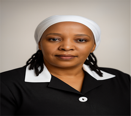 Smiling nanny portrait