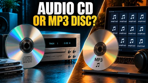 Audio CD or MP3 Disc: Which Should You Burn?