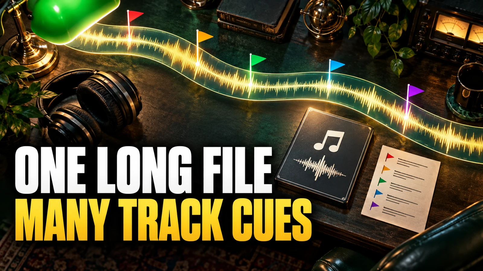 How CUE Sheets Describe Continuous Music Files
