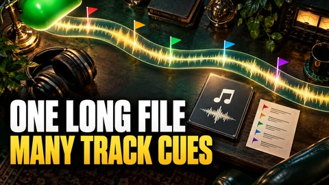 How CUE Sheets Describe Continuous Music Files