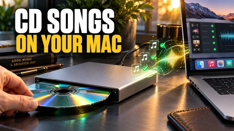 Import Audio CD Songs into Music on Mac