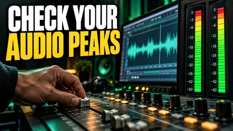 Check Music Peak Levels with Audacity 3 Meters