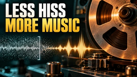 Reduce Steady Hiss in a Music Recording with Audacity 3
