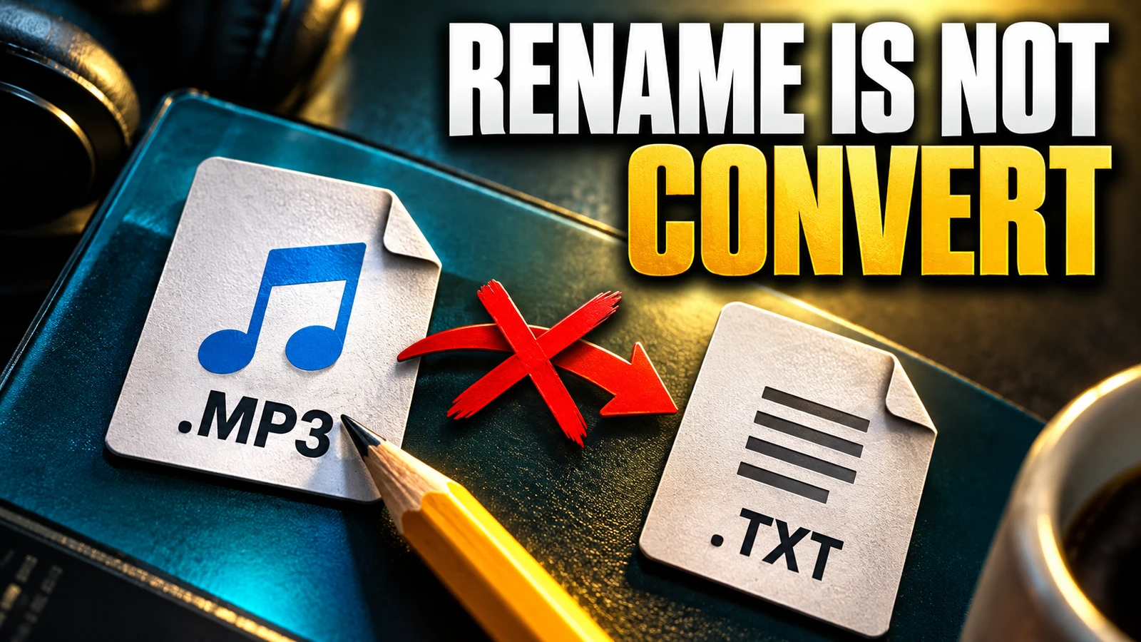 Show File Extensions Before Renaming Music in Windows